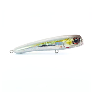 Diving Popper | Dakochan | White-Knight One - baitballerfish